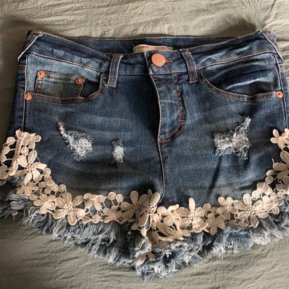 Jean shorts